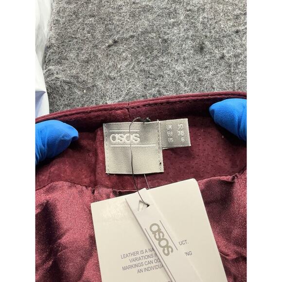 ASOS Burgundy Midi Skirt - Picture 4 of 5